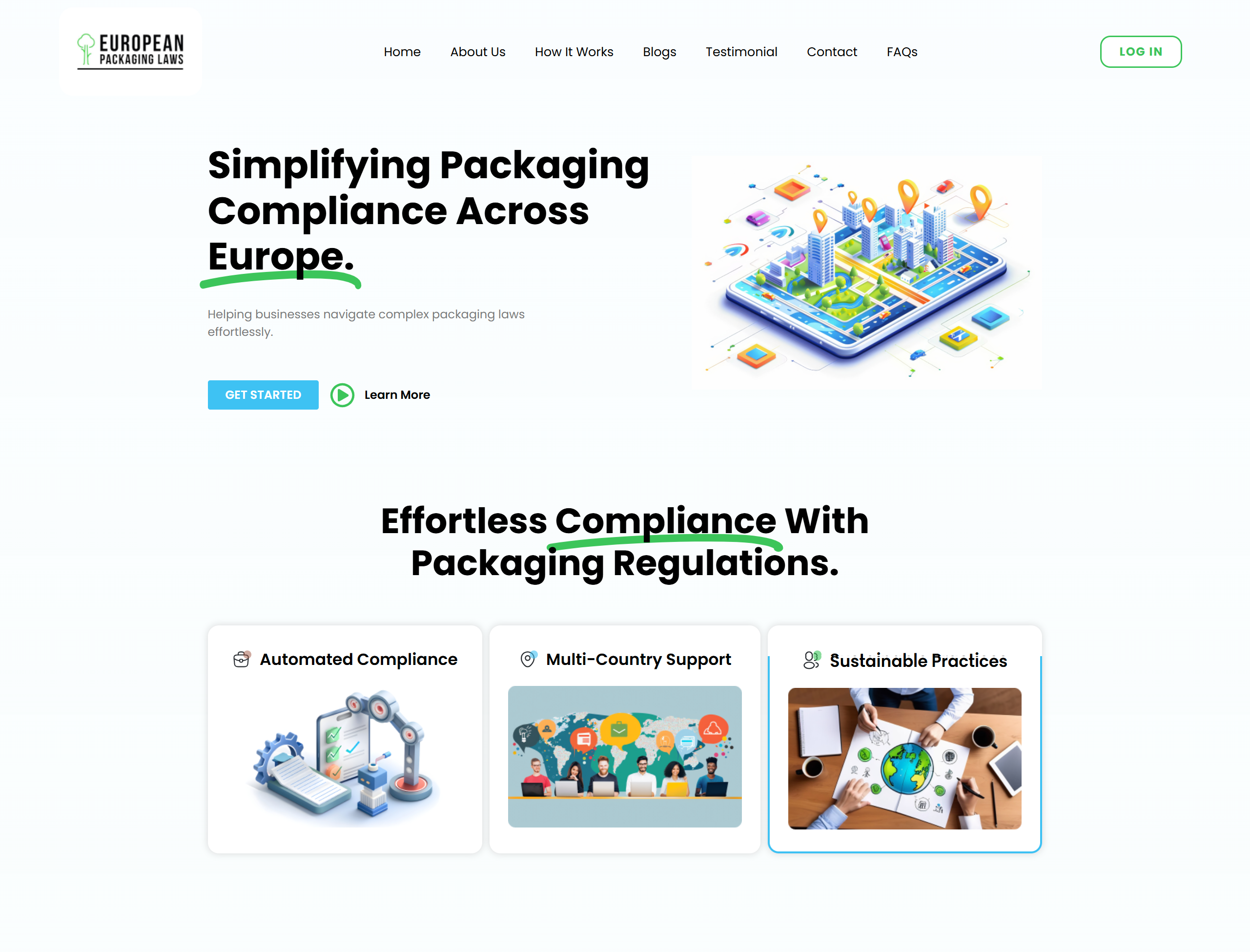 European Packaging Laws Website