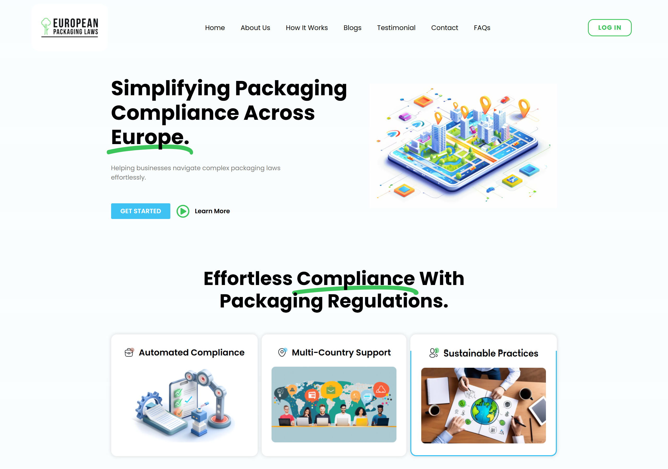 European Packaging Compliance Platform project image